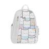 White Mixed Backpack Kitty