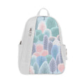 White Mixed Backpack Prickly Pear