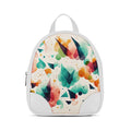 White O Mini Backpacks Artwork