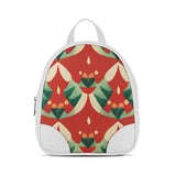White O Mini Backpacks Christmas Red - CANVAEGYPT