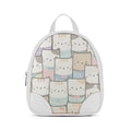 White O Mini Backpacks Kitty