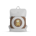 White Orbit Laptop Backpack Cat