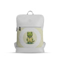 White Orbit Laptop Backpack Crocodile