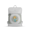 White Orbit Laptop Backpack Fish