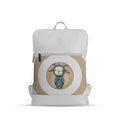 White Orbit Laptop Backpack Goat