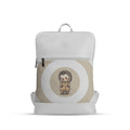 White Orbit Laptop Backpack Hedgehog