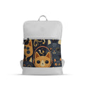 White Orbit Laptop Backpack Kitties
