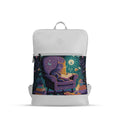 White Orbit Laptop Backpack Kitty