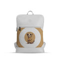 White Orbit Laptop Backpack Meerkat