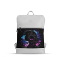 White Orbit Laptop Backpack Music
