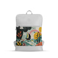 White Orbit Laptop Backpack Simple