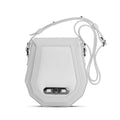White Polygon Crossbags