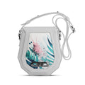 White Polygon Crossbags Splash