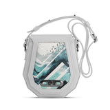White Polygon Crossbags Upside Down - CANVAEGYPT