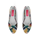 White Round Toe Shoe Color Flow - CANVAEGYPT