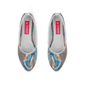 White Round Toe Shoe Good morning
