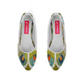 White Round Toe Shoe Indian cucumbers