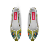 White Round Toe Shoe Indian cucumbers - CANVAEGYPT