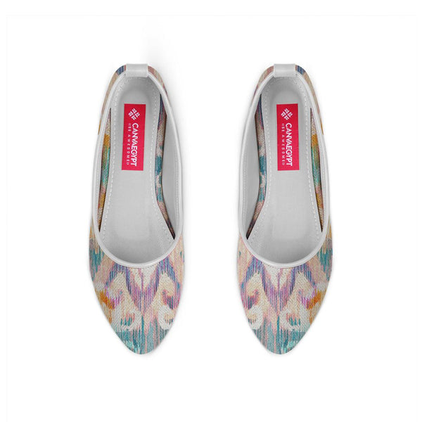 White Round Toe Shoe Lollypop - CANVAEGYPT
