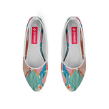 White Round Toe Shoe Marmalade - CANVAEGYPT
