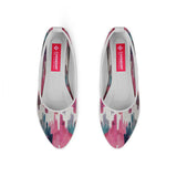 White Round Toe Shoe Rose quarts - CANVAEGYPT