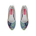 White Round Toe Shoe Sea Herbs