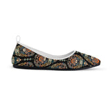 White Round Toe Shoe Agy - CANVAEGYPT