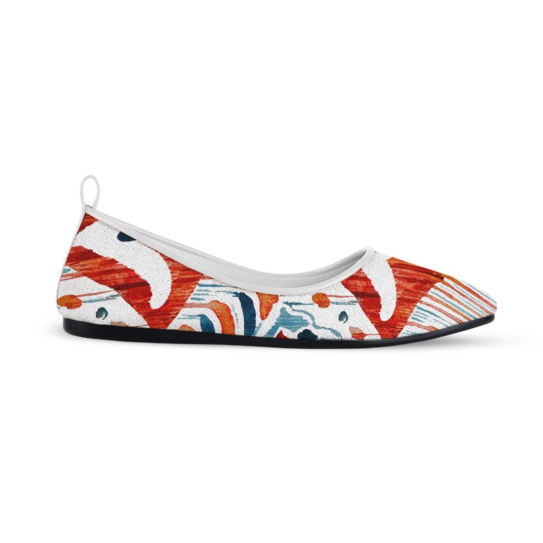 White Round Toe Shoe Bali - CANVAEGYPT