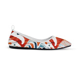 White Round Toe Shoe Bali - CANVAEGYPT