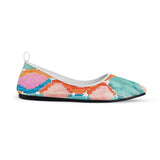 White Round Toe Shoe Marmalade - CANVAEGYPT