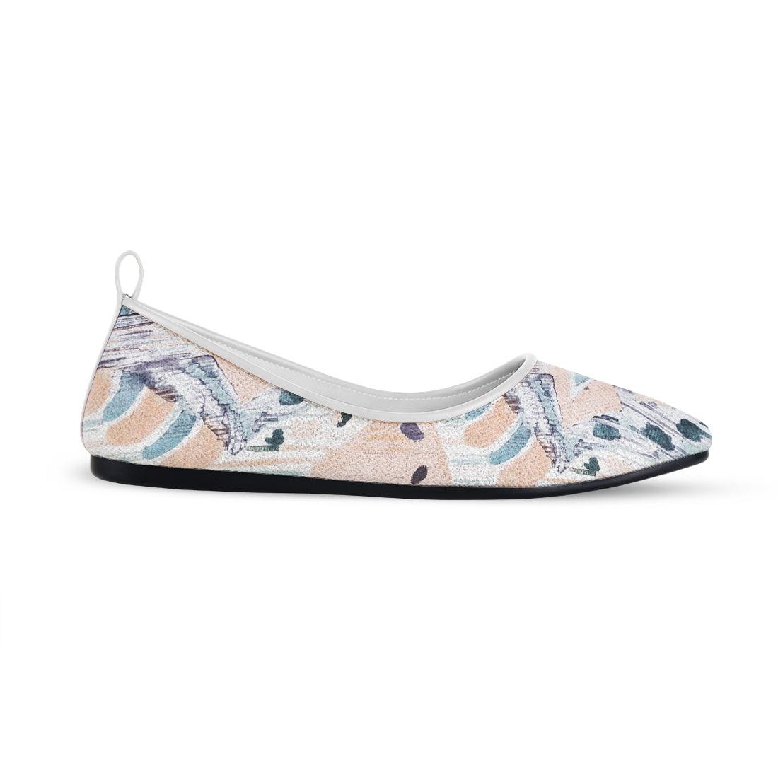 White Round Toe Shoe Tranquilla - CANVAEGYPT