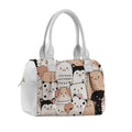 White Speedy Bag Cute Pets