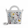 White Top Handle Handbag Floray