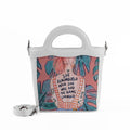 White Top Handle Handbag She remembered