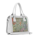White Travel Hobo Bag LOVE