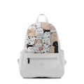 White Vivid Backpack Cute Pets