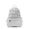 White Vivid Backpack Kitties
