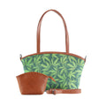 Wide Tote Bag Marijuana Beach