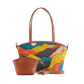 Wide Tote Bag Mountain fields
