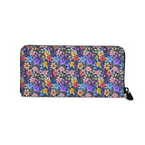 Women's Wallet Purple Floral - CANVAEGYPT