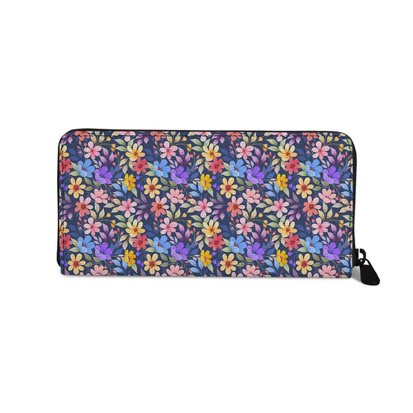 Women's Wallet Purple Floral - CANVAEGYPT