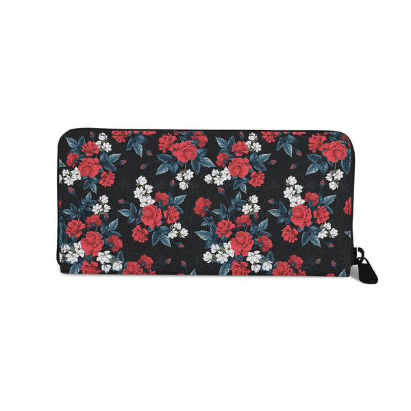 Women's Wallet Red Roses - CANVAEGYPT