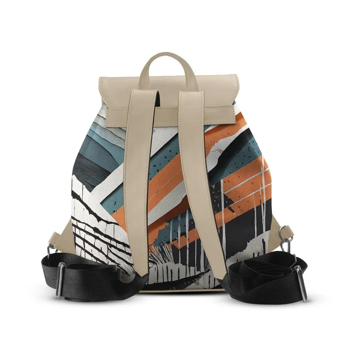 Beige Aurora Backpack Disrupted - CANVAEGYPT