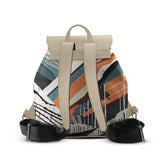 Beige Aurora Backpack Disrupted - CANVAEGYPT