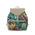 Beige Aurora Backpack Leaf