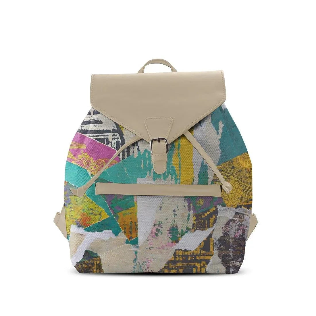 Beige Aurora Backpack Old Paper - CANVAEGYPT