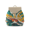 Beige Aurora Backpack Texture