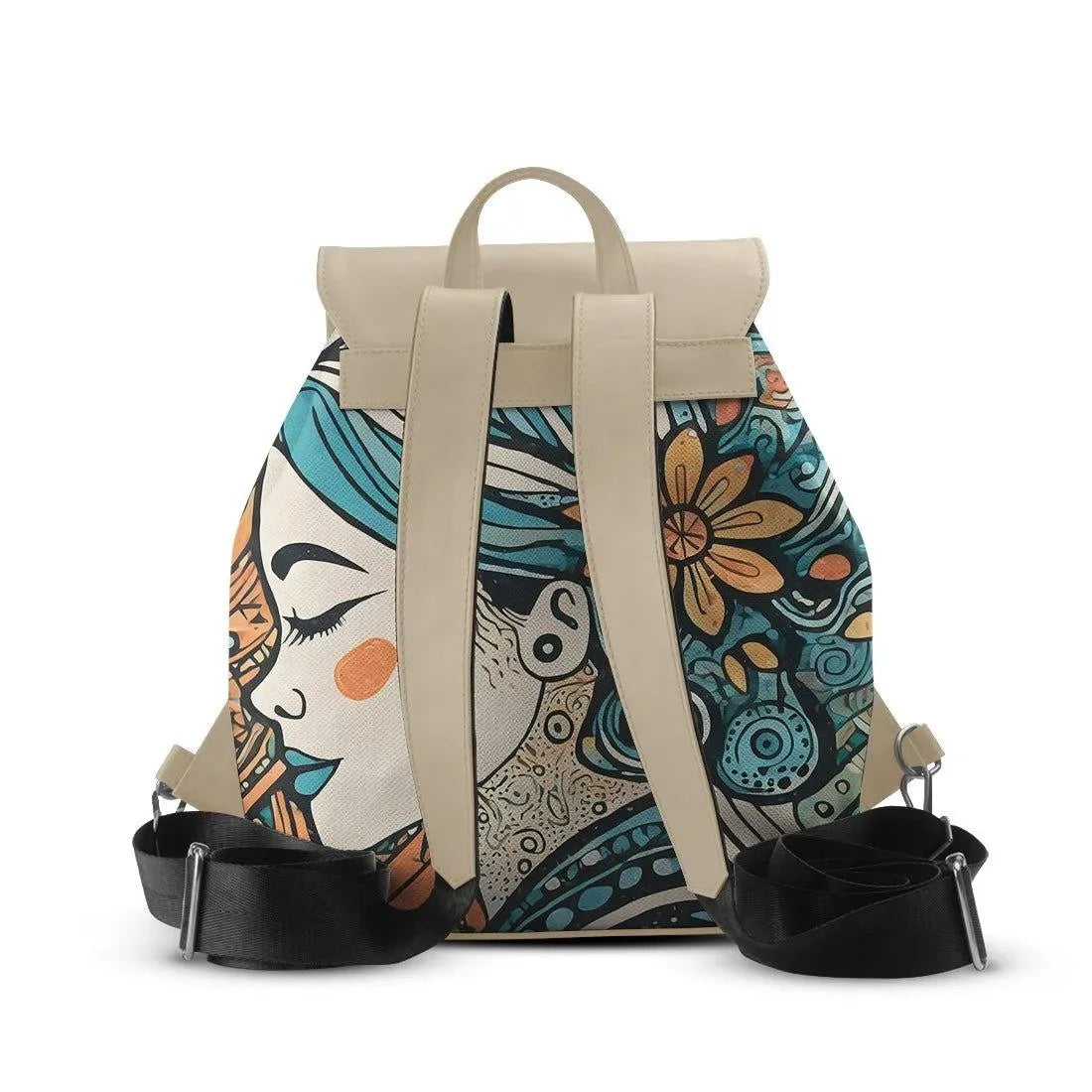 Beige Aurora Backpack Women - CANVAEGYPT