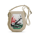 Beige Polygon Crossbags Palestine sail