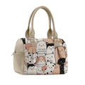 Beige Speedy Bag Cute Pets